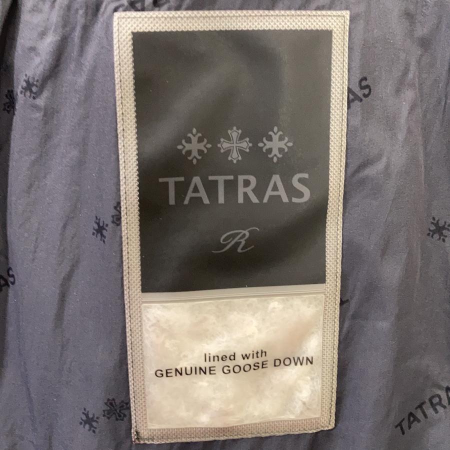 TATRAS タトラス 21年 MTAT21A4289 ブラック ドミッツィアーノ ダウンジャケット ブラック 4 ジャケット ウール メンズ 中古の画像