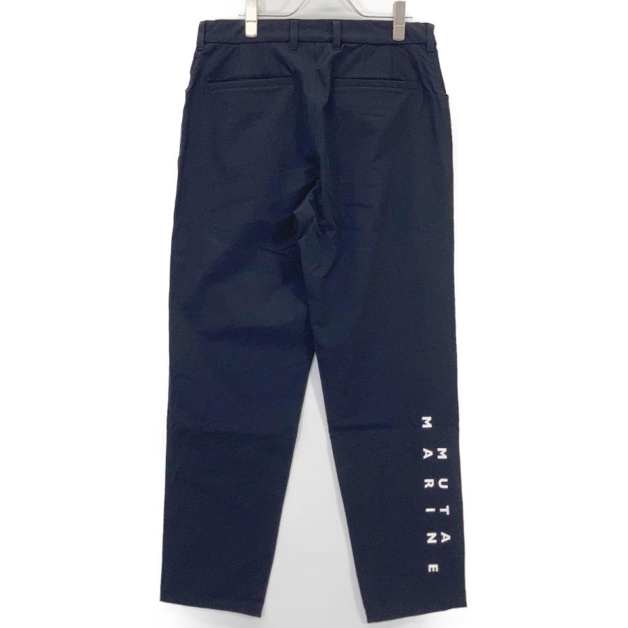 MUTA MARINE ムータマリーン 210230 ブラック ストレッチナイロン セミワイドスラックス MUTA MARINE ムータマリーン 210230 ブラック ストレッチナイロン