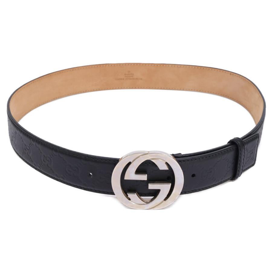 GUCCI（グッチ） 114984 グッチシマ インターロッキングG ベルト 95