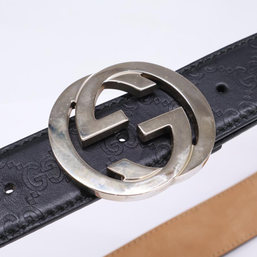 GUCCI（グッチ） 114984 グッチシマ インターロッキングG ベルト 95