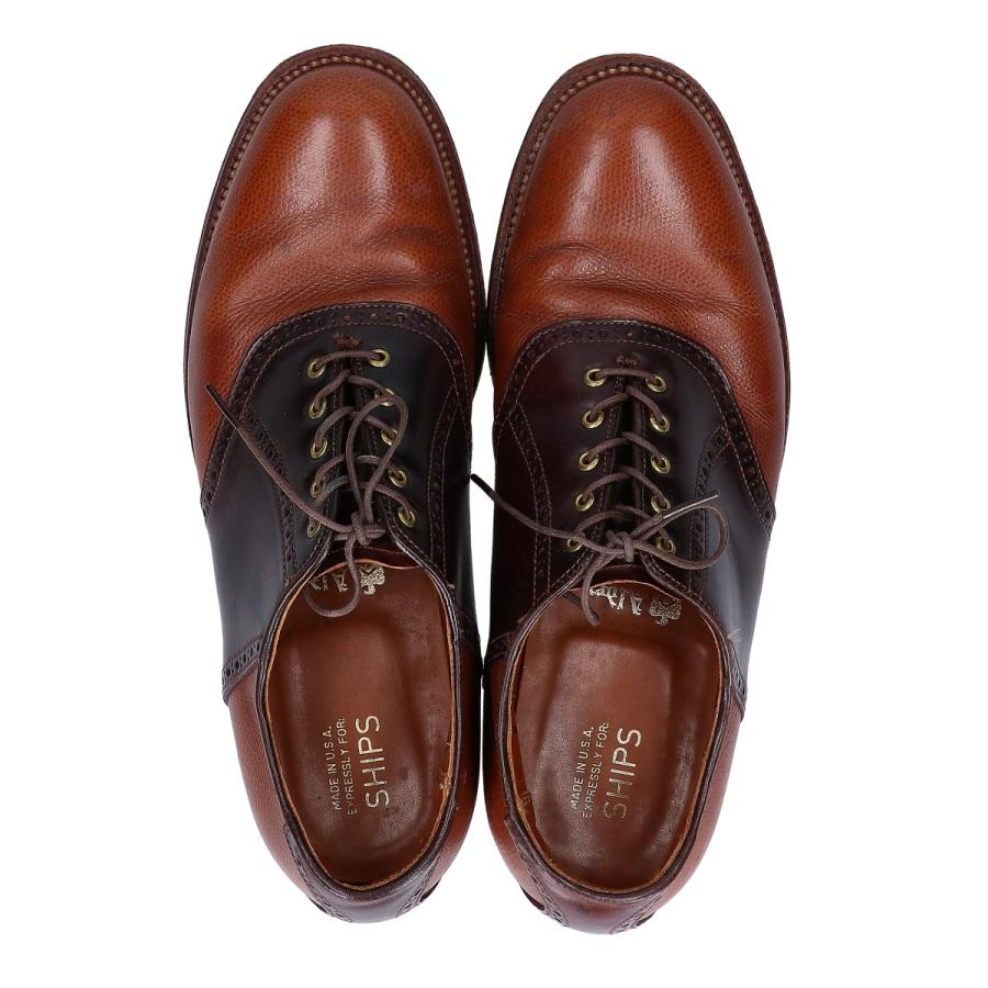 ALDEN（オールデン） 9942 コードバン/レザー切替 サドルシューズ 7.5