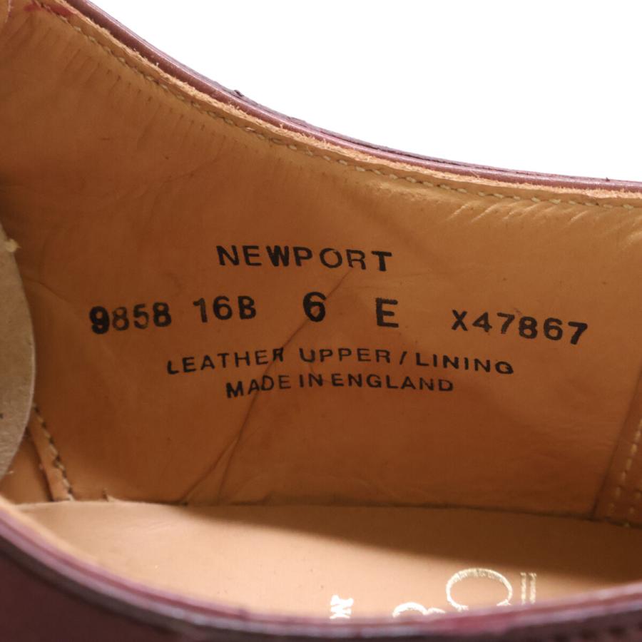 Crockett＆Jones クロケット＆ジョーンズ NEW PORT 外羽根 ドレス