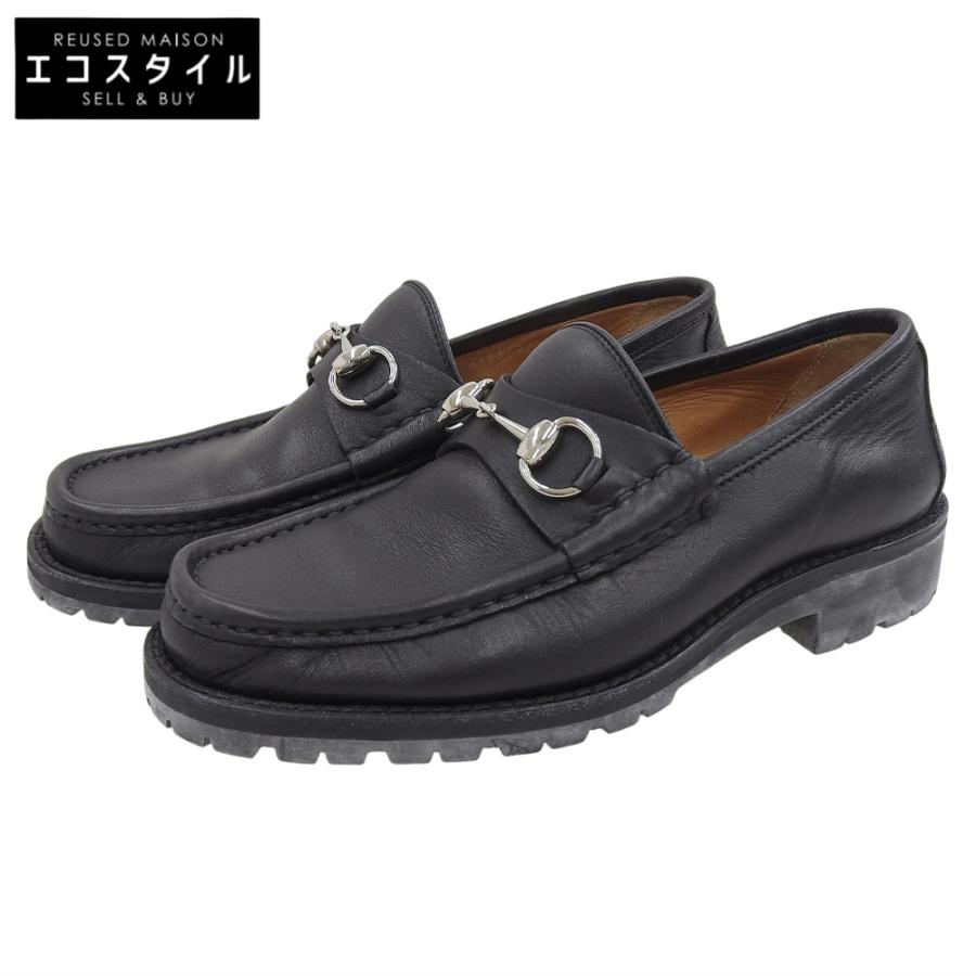 GUCCI（グッチ） ホースビット レザー ローファー シューズ メンズ