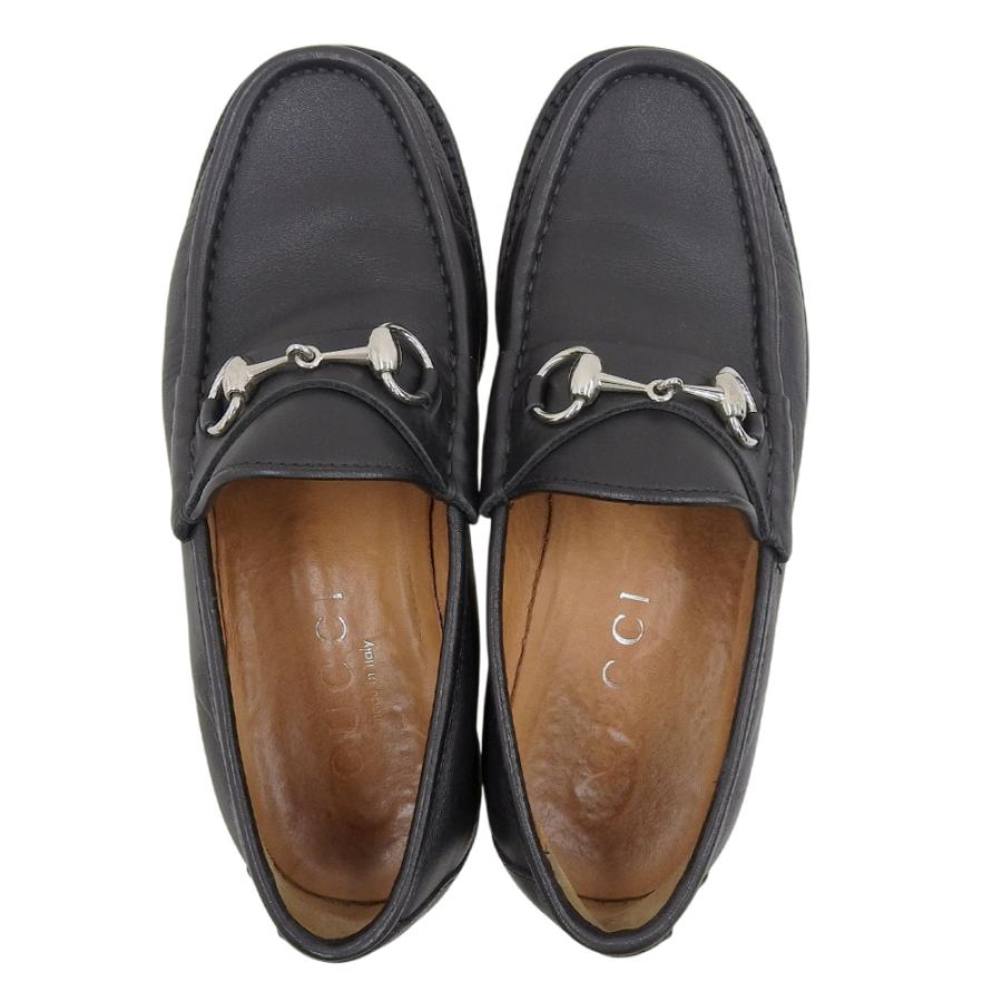 GUCCI（グッチ） ホースビット レザー ローファー シューズ メンズ