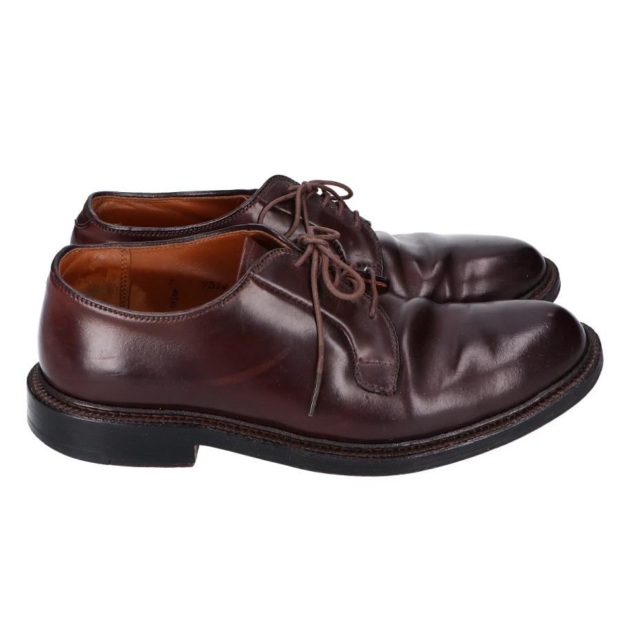ALDEN（オールデン） 990 コードバン プレーントゥ レザーシューズ 7D