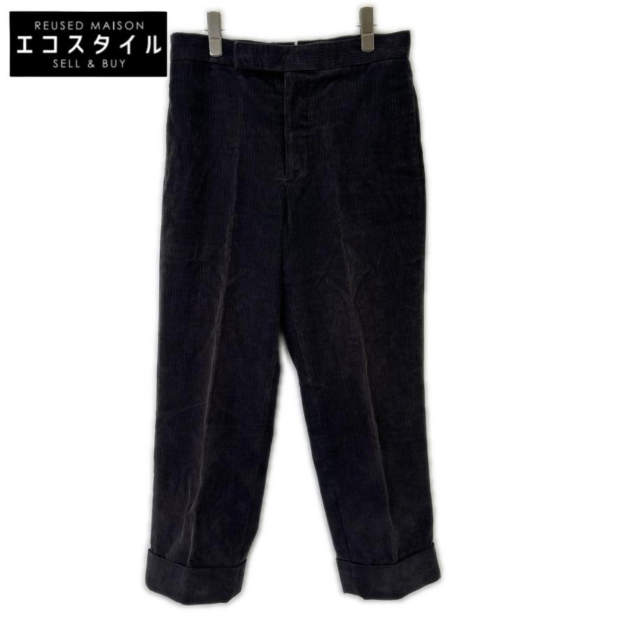 THOM BROWNE トムブラウン MTU001AW7551 パープル系 コーデュロイ パンツ THOM BROWNE トムブラウン MTU001AW7551 パープル系 コーデュロイ