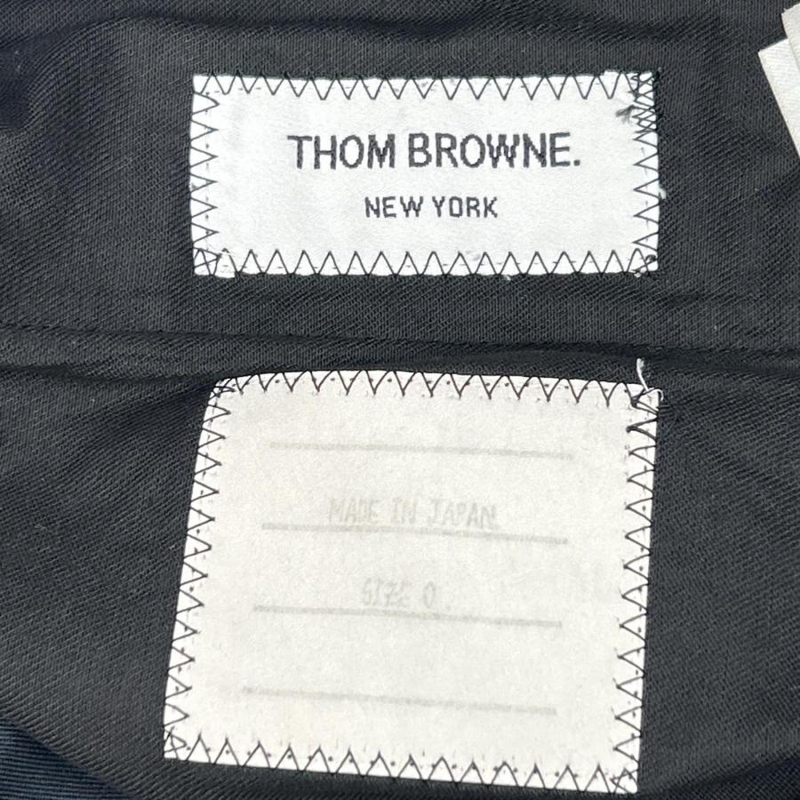 THOM BROWNE（トム ブラウン） MTU165AW7022 ネイビー チノ ハーフ