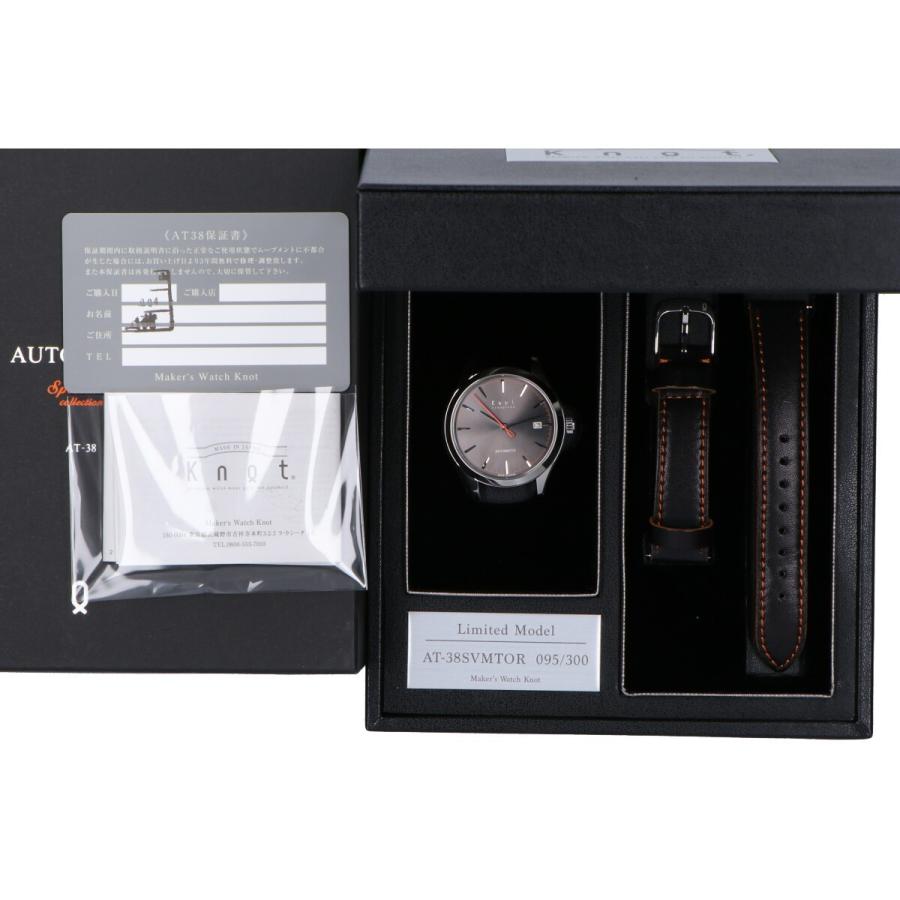 未使用 限定300セット Knotノット At 38svmtor316l Tt 16bksvor Speciality Collection 栃木レザーベルト Ss 自動巻き 腕時計 ブランドショップエコスタイル 通販 Yahoo ショッピング