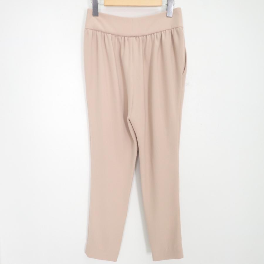 新品同様 Yoko Chanヨーコチャン Ycp 116 023 テーパードラップ パンツ ボトムス36 ピンクベージュ レディース ブランドショップエコスタイル 通販 Yahoo ショッピング