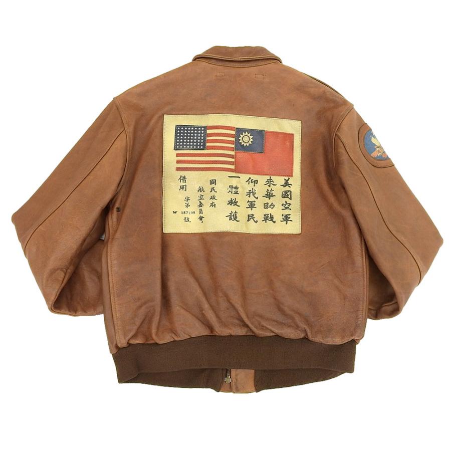 AVIREX（アヴィレックス） 美品 フライングタイガー×国旗 ジャケット