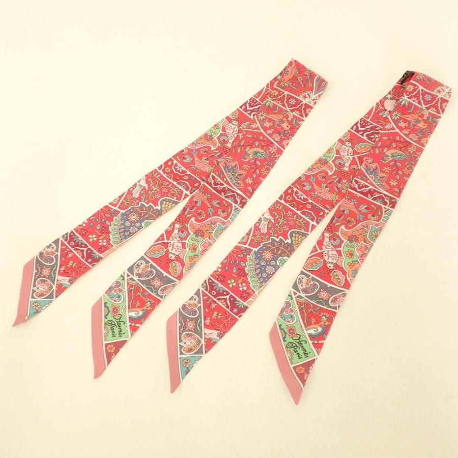 エルメス HERMES ツイリー　「花咲く鳥たちの国で」 HERMES（エルメス） ツイリー 花咲く鳥たちの国で Au Pays des Oiseaux