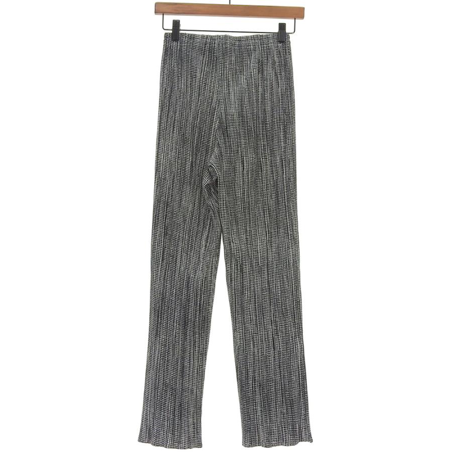 美品 PLEATS PLEASE プリーツプリーズ ギンガムチェック パンツ  