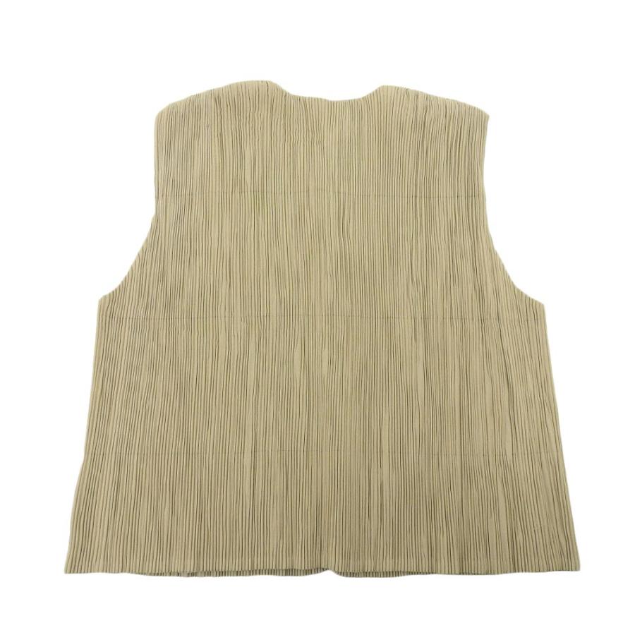 ISSEY MIYAKE イッセイミヤケ プリーツ ベスト トップス レディース