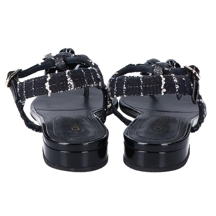 CHANEL（シャネル） G33467 カメリア ストラップ サンダル/ シューズ