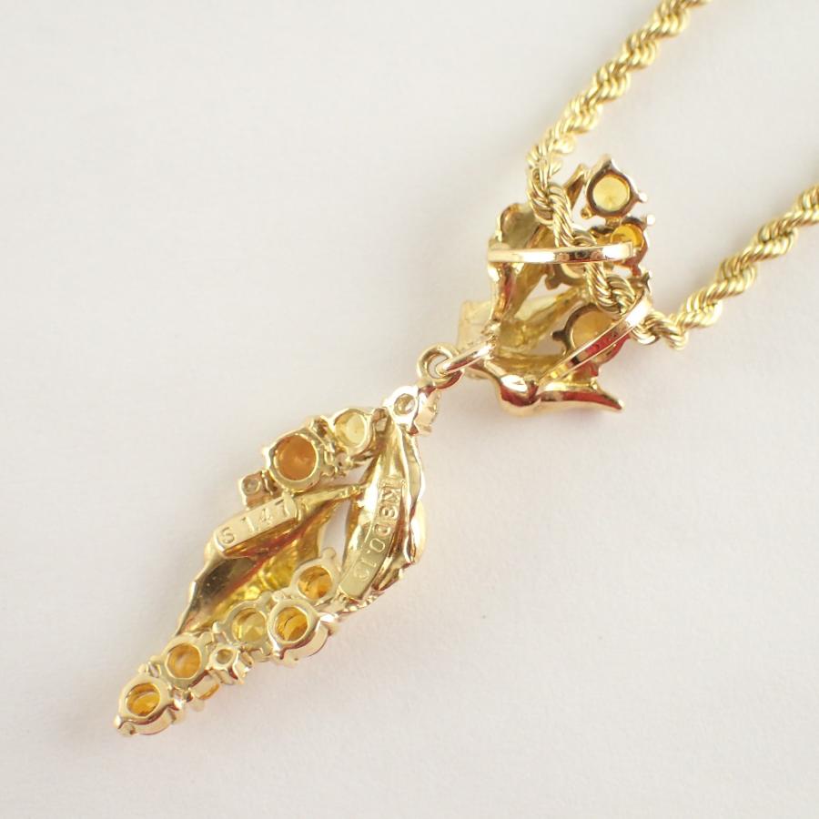 Yasuyuki Matsuzawa 松沢安行 K18 S1.47ct D0.13ct オレンジ Yasuyuki Matsuzawa 松沢安行 K18 S1.47ct D0.13ct オレンジ