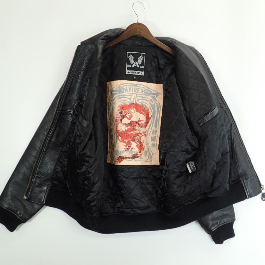 AVIREX ラムレザージャケット ライダース ブラック Sサイズ 直営店限定》SINGLE RIDERS JACKET/シングルライダースジャケット
