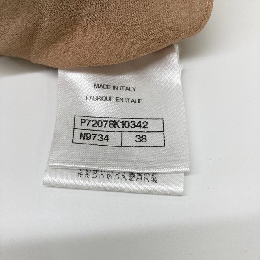 CHANEL 美品 シャネル 22C P72078K10342 コットン ワンピース 38 CHANEL 美品 シャネル 22C P72078K10342 コットン ワンピース 38