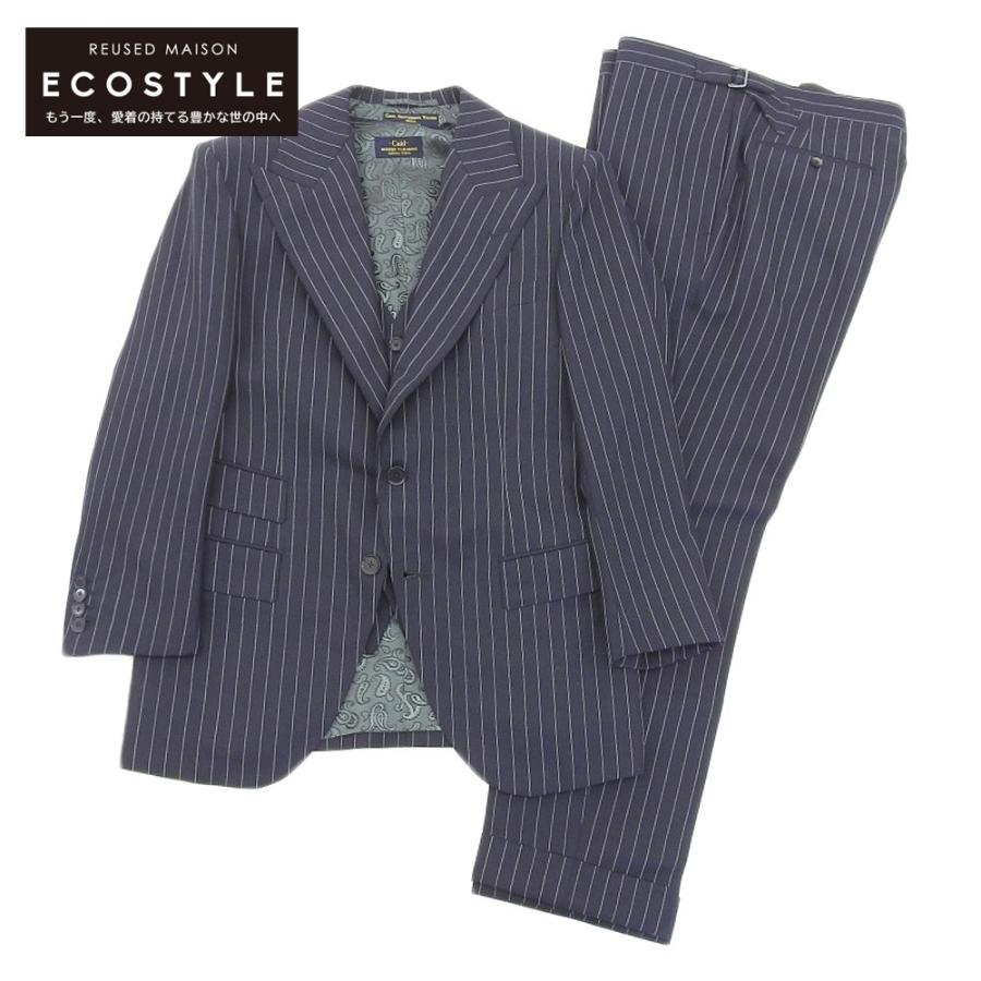 Tailor CAID テーラーケイド ストライプ ビスポーク 3P スーツ Tailor CAID テーラーケイド ストライプ ビスポーク 3P スーツ
