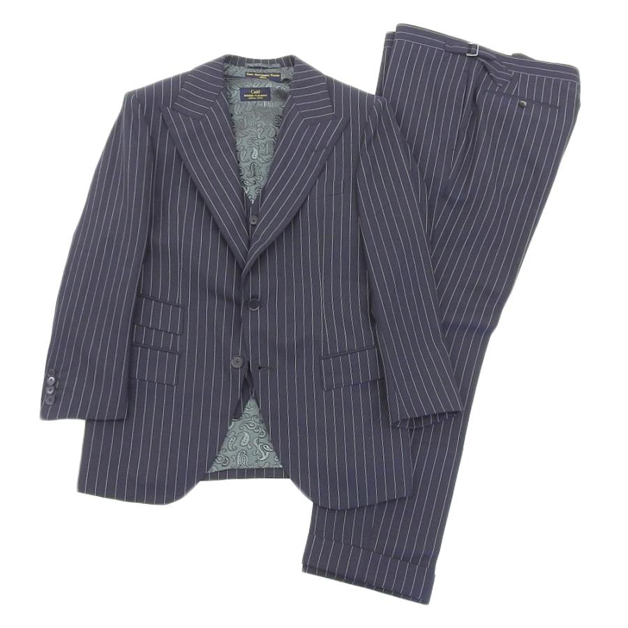 Tailor CAID テーラーケイド ストライプ ビスポーク 3P スーツ Tailor CAID テーラーケイド ストライプ ビスポーク 3P スーツ