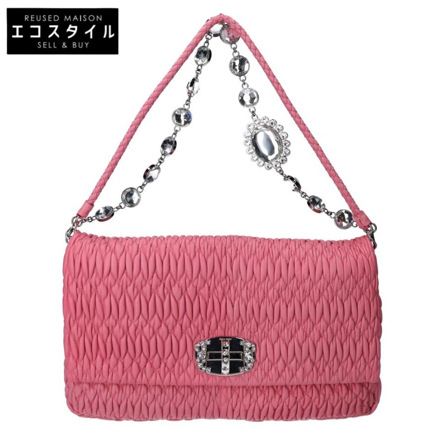 miu 美品/ MIUMIU ミュウミュウ RP0169 マテラッセ ナッパ miu 美品/ MIUMIU ミュウミュウ RP0169 マテラッセ ナッパ