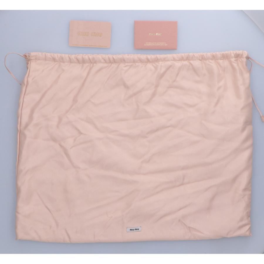 miu 美品/ MIUMIU ミュウミュウ RP0169 マテラッセ ナッパ