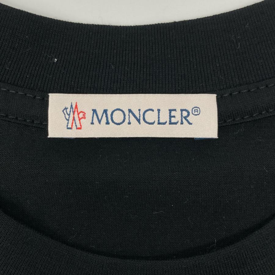 MONCLER モンクレール ブラック コットン 23S 53860 半袖Tシャツ S  