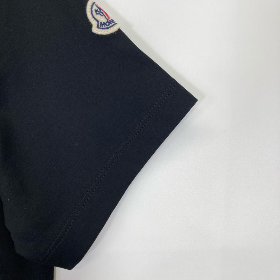 MONCLER モンクレール ブラック コットン 23S 53860 半袖Tシャツ S  