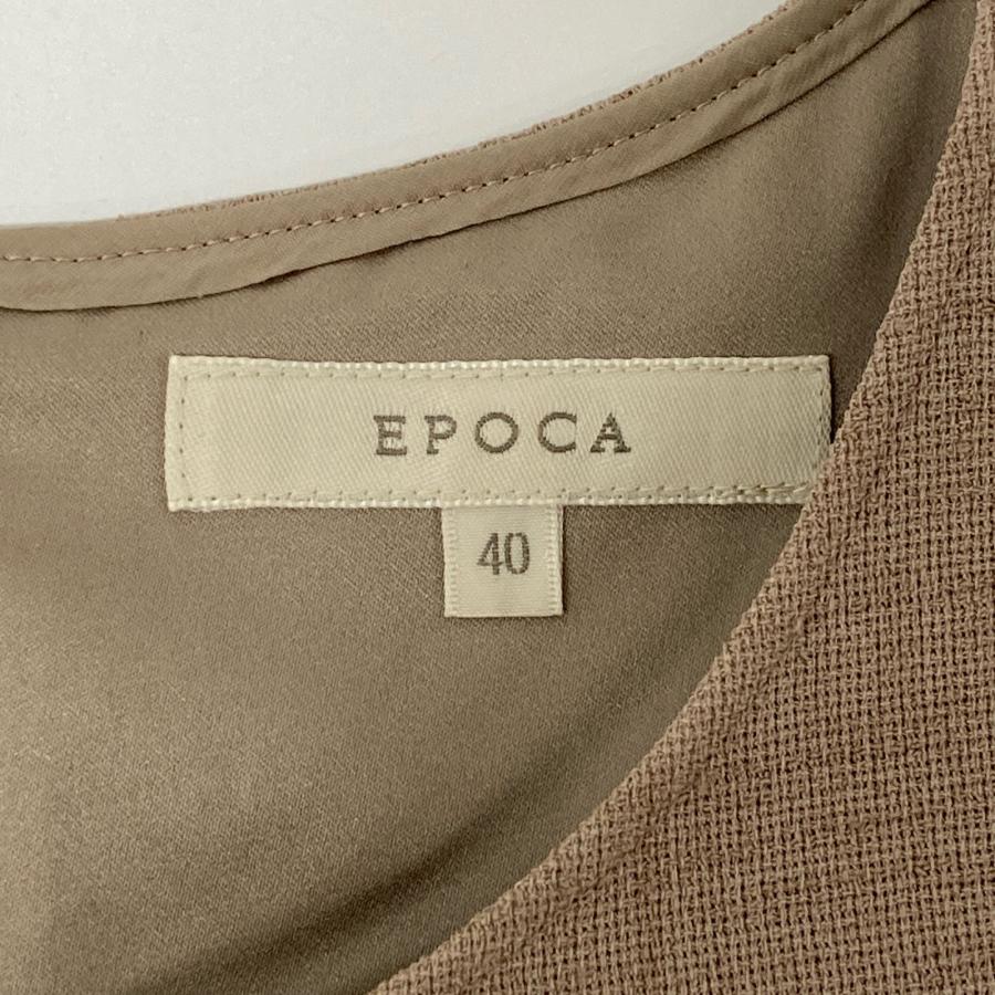 EPOCA エポカ ベージュ 18年 M5J30-771-40 ノースリーブ EPOCA エポカ ベージュ 18年 M5J30-771-40 ノースリーブ