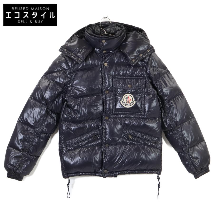 MONCLER 国内正規/ モンクレール 41303 K2 ロゴワッペン フード付