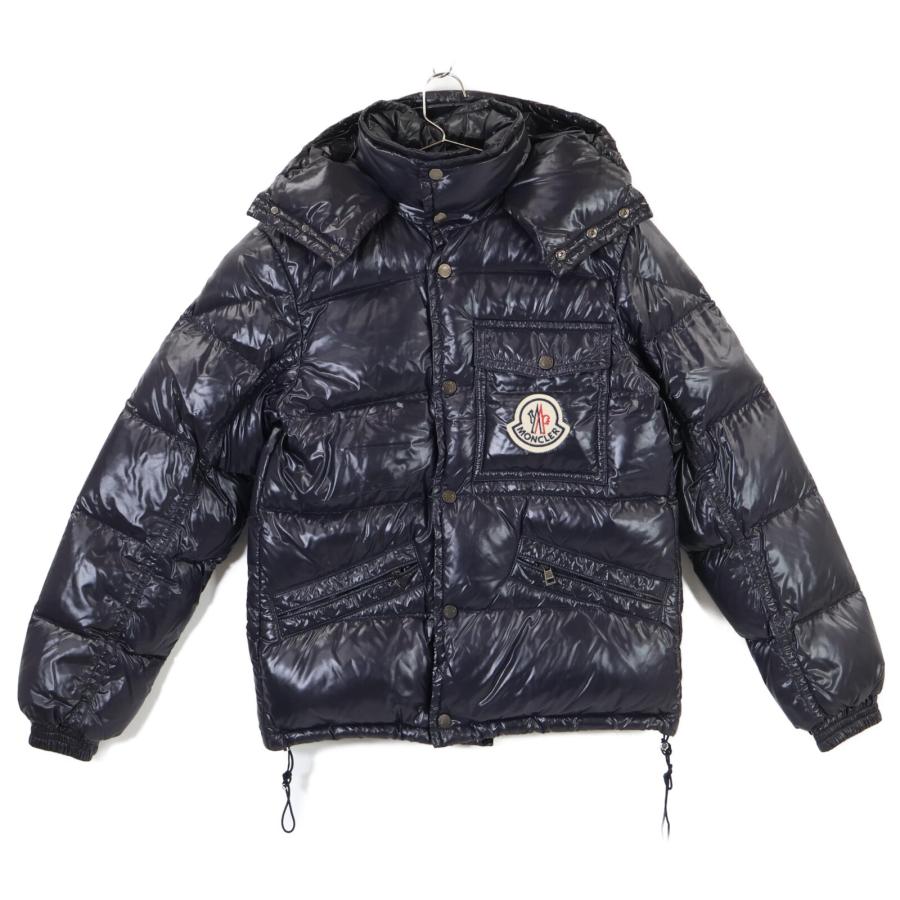 MONCLER 国内正規/ モンクレール 41303 K2 ロゴワッペン フード付 