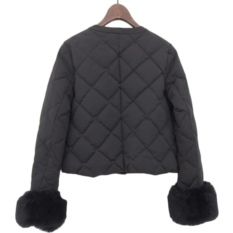 GRACE CONTINENTAL（グレースコンチネンタル） ファー付き ノーカラー