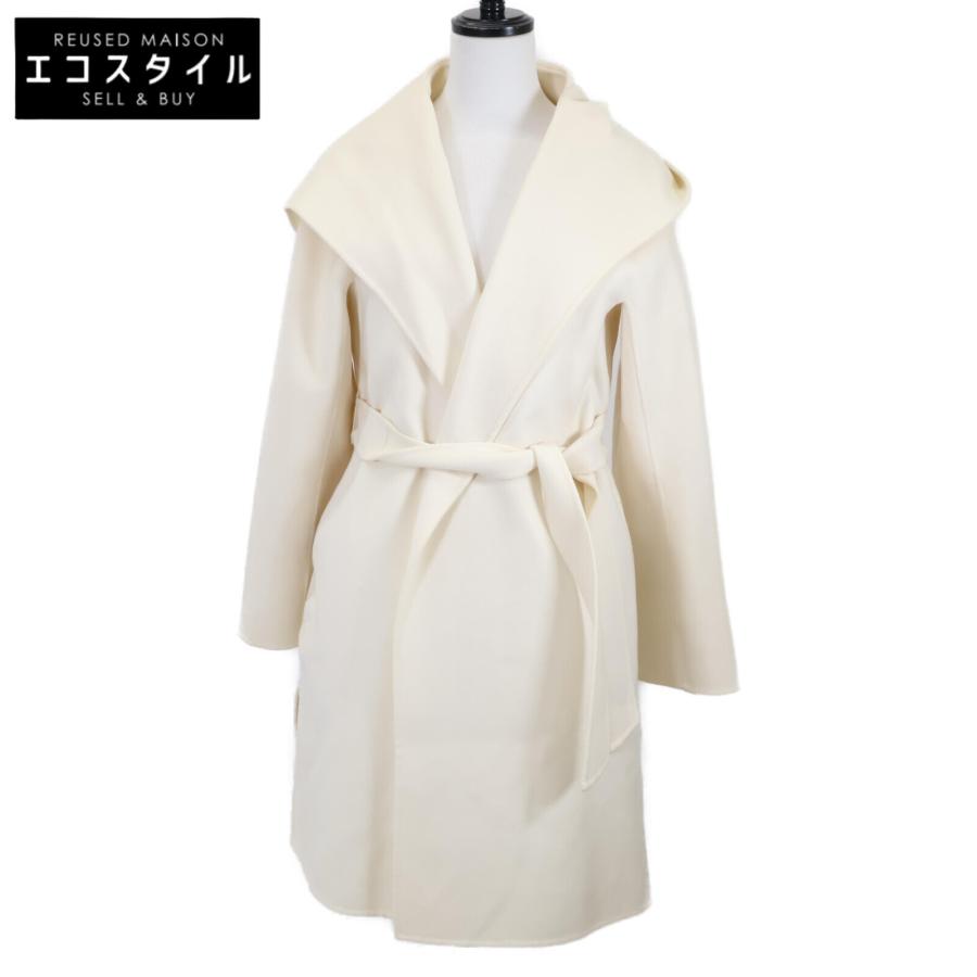 Max Mara STUDIO クチートアマーノ フーデットコート カシミヤ混