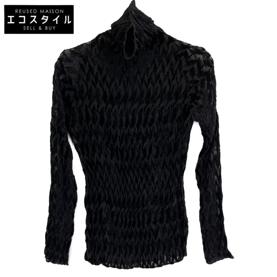 ISSEY MIYAKE イッセイミヤケ ブラック IM13FJ768 タートルネック