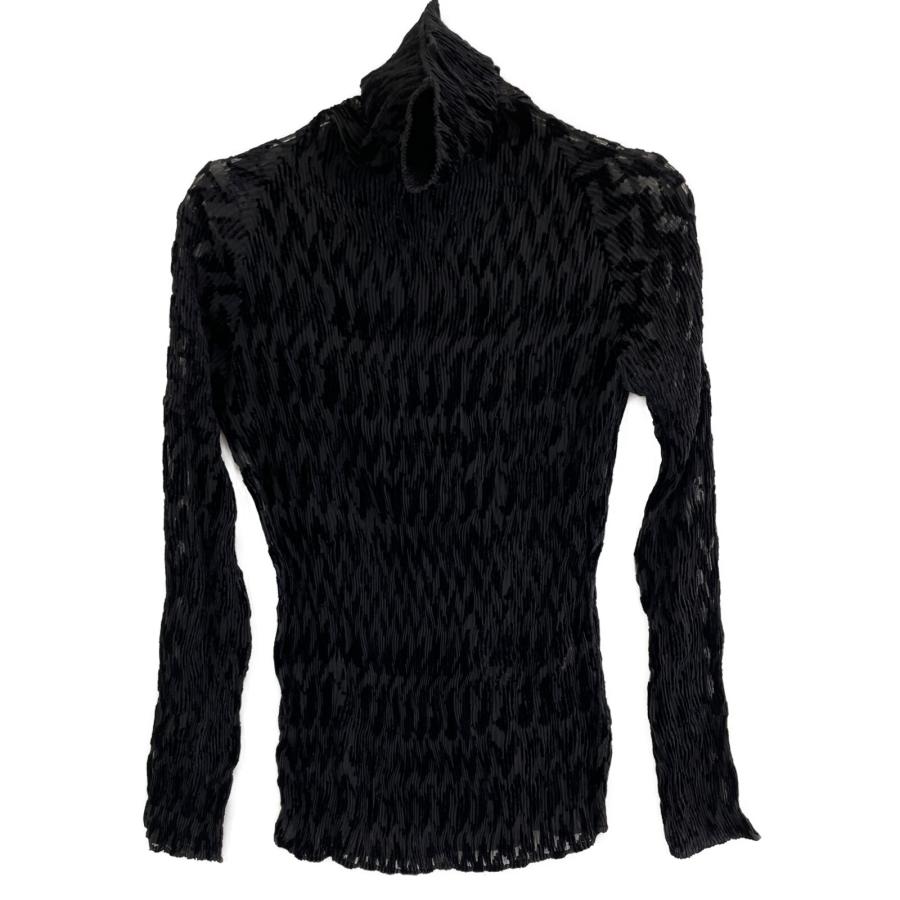ISSEY MIYAKE イッセイミヤケ ブラック IM13FJ768 タートルネック