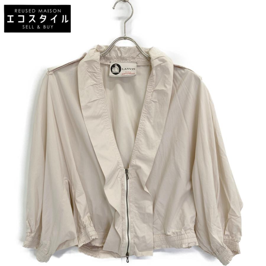 LANVIN - ランバン 【美品/国内正規】W0701A1159P5A コットン ブルゾン/ 36 LANVIN（ランバン） 美品/国内正規 W0701A1159P5A コットン ブルゾン
