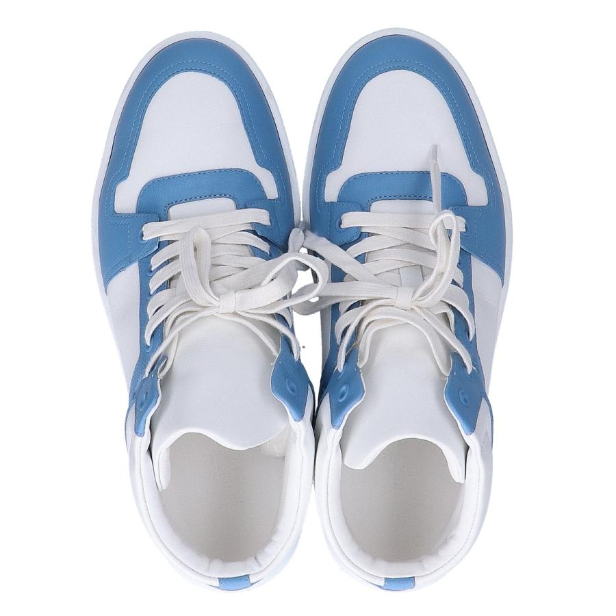 美品 HERMES エルメス 241912Z インジェクト ハイカット スニーカー