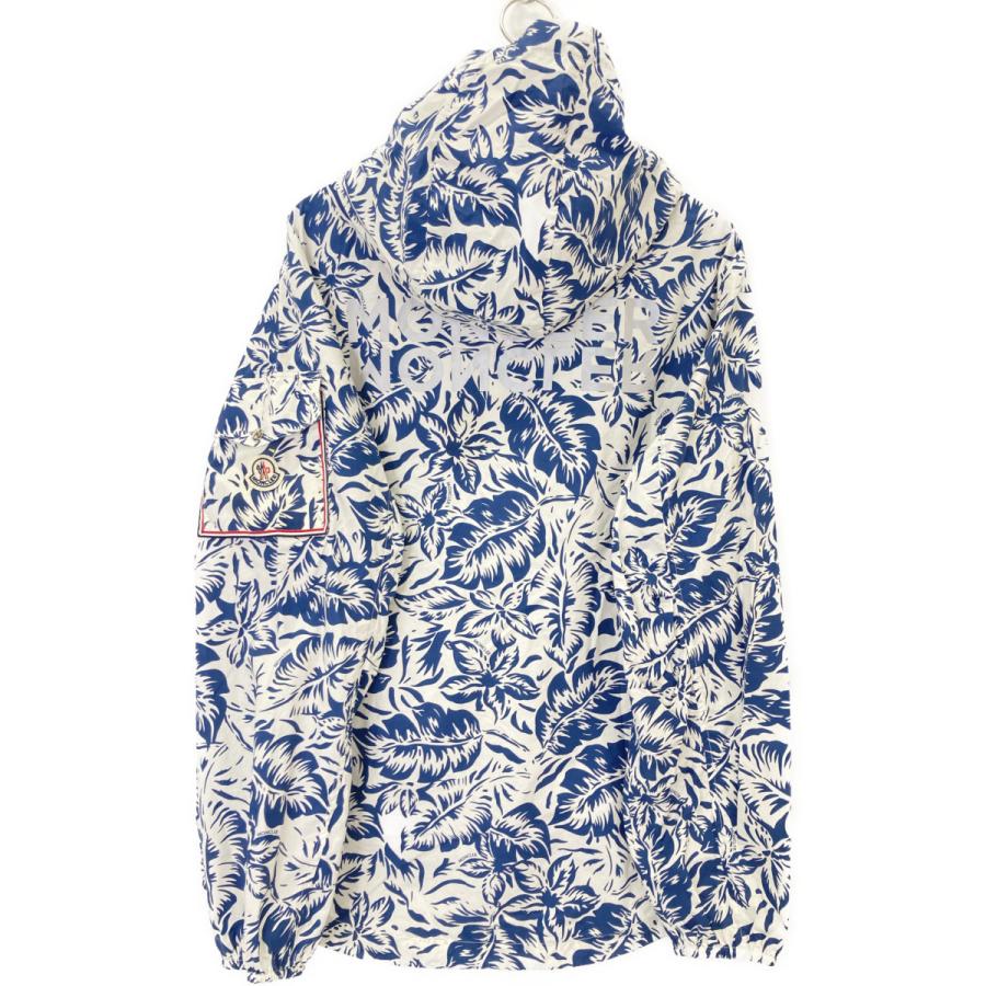 MONCLER（モンクレール） ブルー 21年製 EBIZO 総柄 ジップ