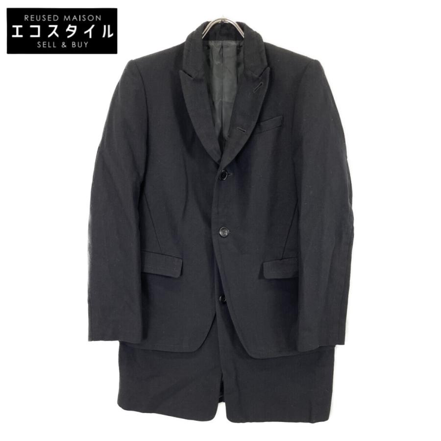 UNDERCOVER（アンダーカバー） ネイビー N4105 コットン混 レイヤード 