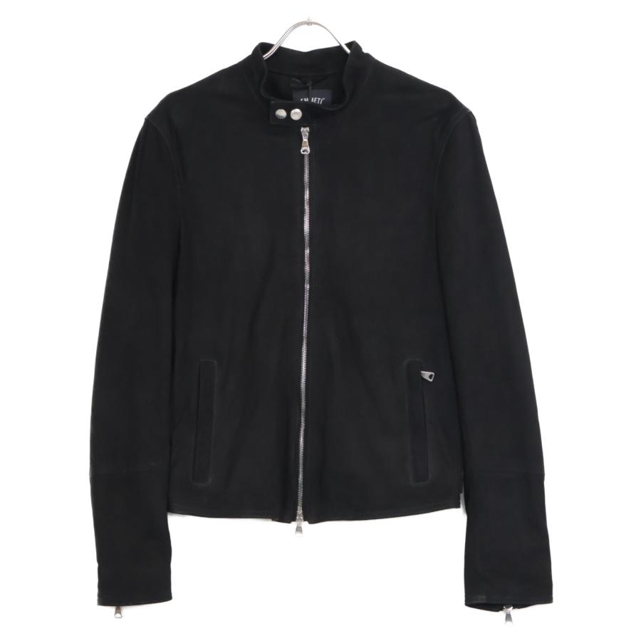 EMMETI エンメティー ブラック H UOMO CAMO ゴートスキンスエード