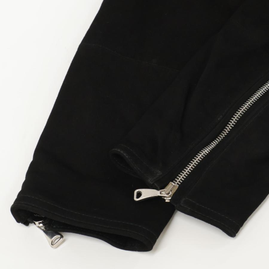 EMMETI エンメティー ブラック H UOMO CAMO ゴートスキンスエード