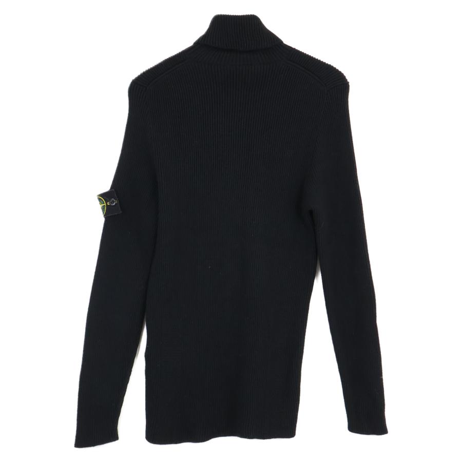 ストーンアイランドのウールタートルネックニット STONE ISLAND（ストーン アイランド） ニット メンズ セーター ロゴ