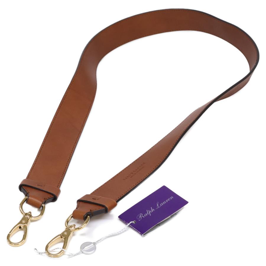 ラルフローレン パープルレーベル タグ付き レザーベルト Wストラップ 茶 XS ラルフローレン パープルレーベル RALPH LAUREN PURPLE LABEL タグ付き