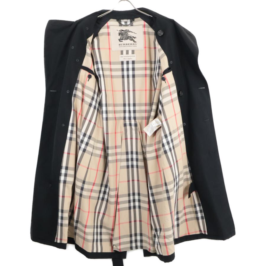 国内正規 BURBERRY バーバリー 3911062 WSTMINSTER ウエストミンスター トレンチ コート 48 ブラック メンズ_4