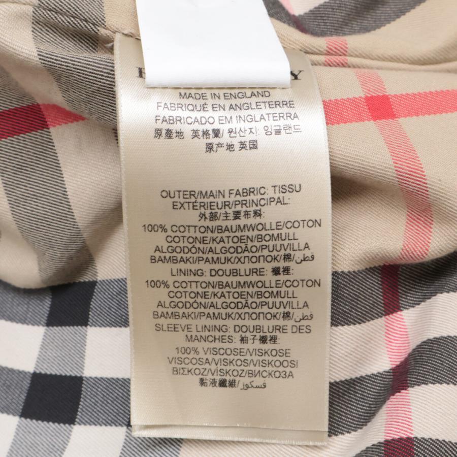 国内正規 BURBERRY バーバリー 3911062 WSTMINSTER ウエストミンスター トレンチ コート 48 ブラック メンズ_6