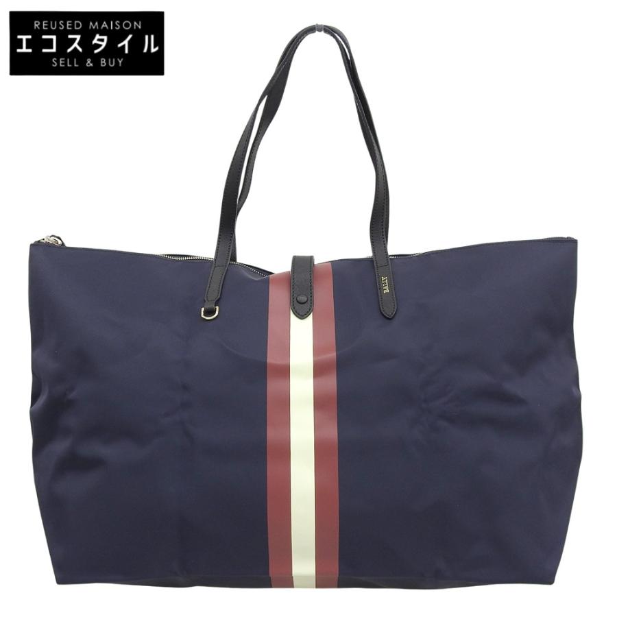Bally（バリー） 美品 ナイロン 折りたたみ トートバッグ