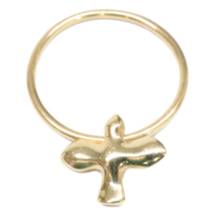 TIFFANY&Co.（ティファニー） 美品 750 バードクロス リング 指輪