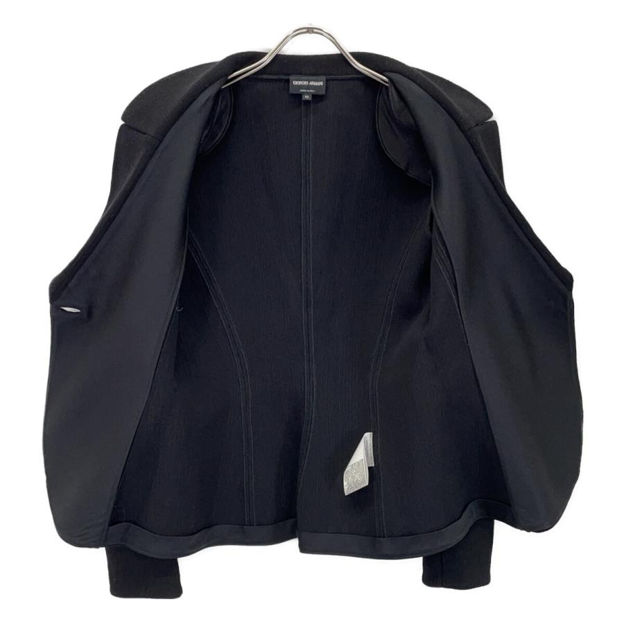 GIORGIO ARMANI ジョルジオアルマーニ ブラック KAG06JKAENJ ウール混 ジャケット ブラック 40 ジャケット レディース 中古_3