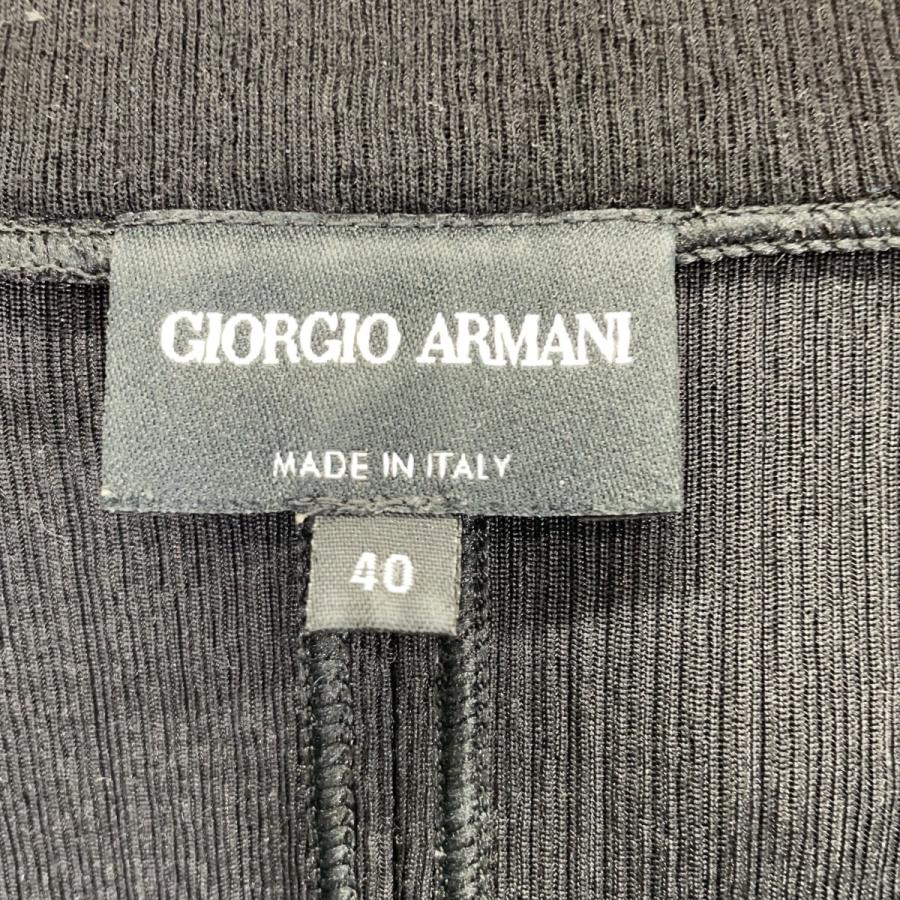 GIORGIO ARMANI ジョルジオアルマーニ ブラック KAG06JKAENJ ウール混 ジャケット ブラック 40 ジャケット レディース 中古_4