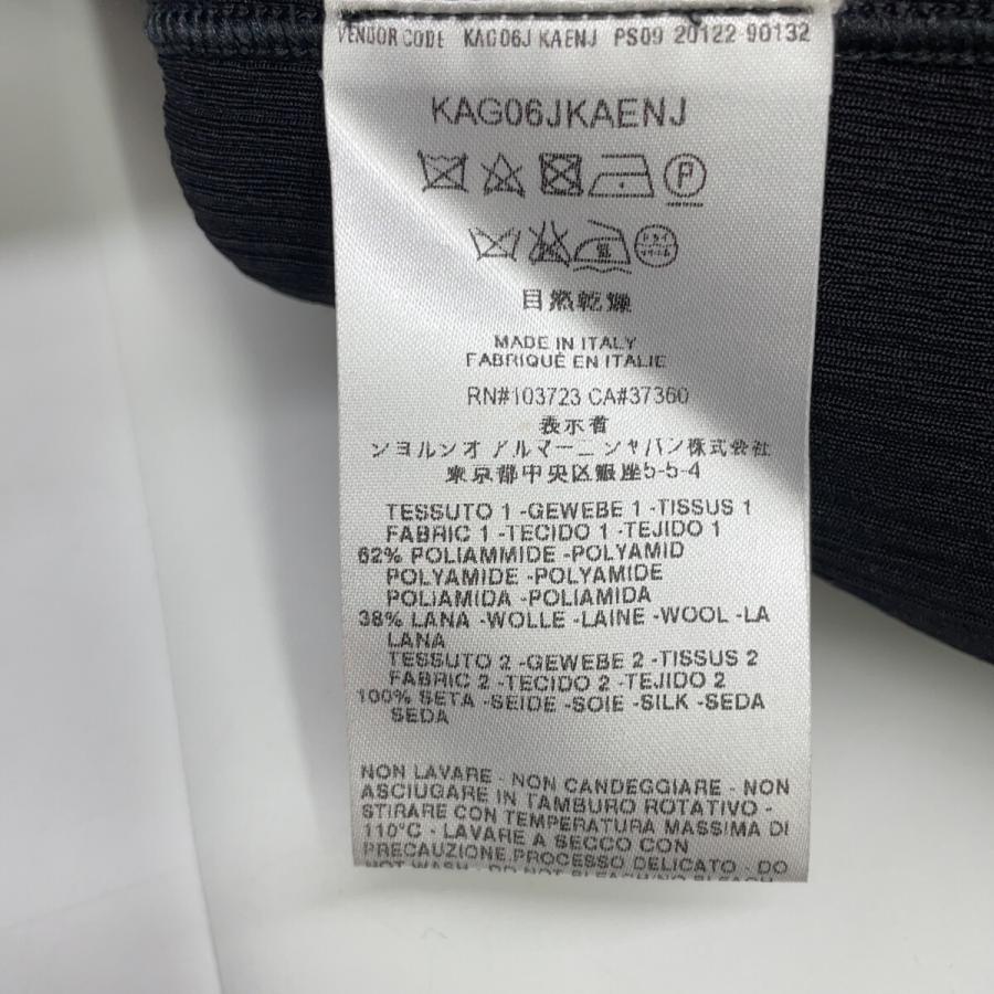 GIORGIO ARMANI ジョルジオアルマーニ ブラック KAG06JKAENJ ウール混 ジャケット ブラック 40 ジャケット レディース 中古_5