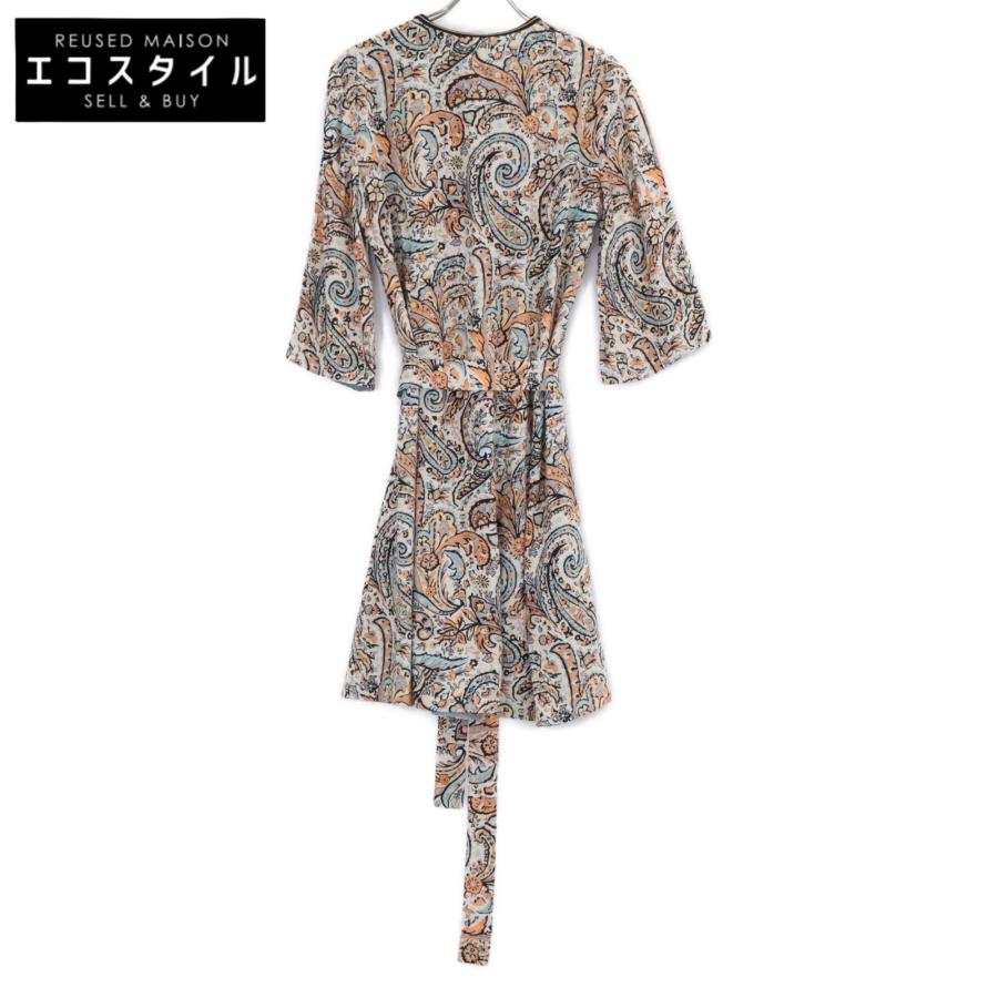 ETRO（エトロ） 美品/国内正規 192-17801-5013 ペイズリー柄 ベルト付 